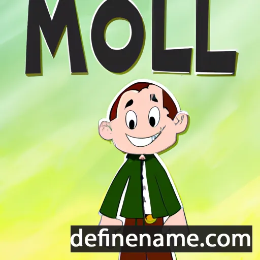 cartoon of the name Moll