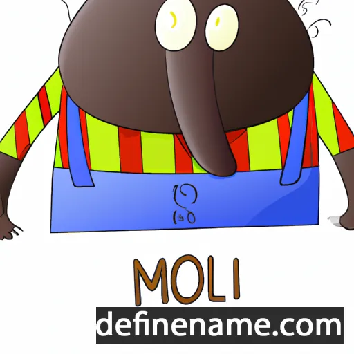 cartoon of the name Molor