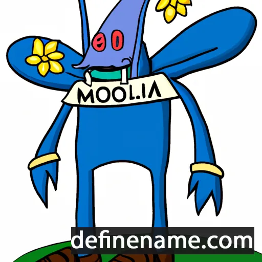 cartoon of the name Molpadia