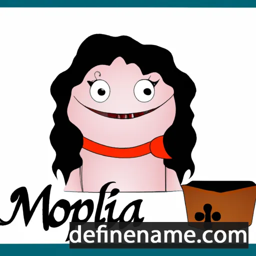 Molpia cartoon