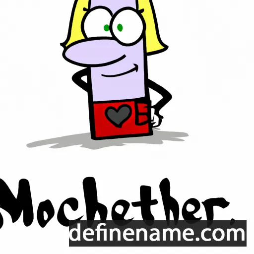 cartoon of the name Mombrecht