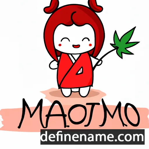 cartoon of the name Momiji