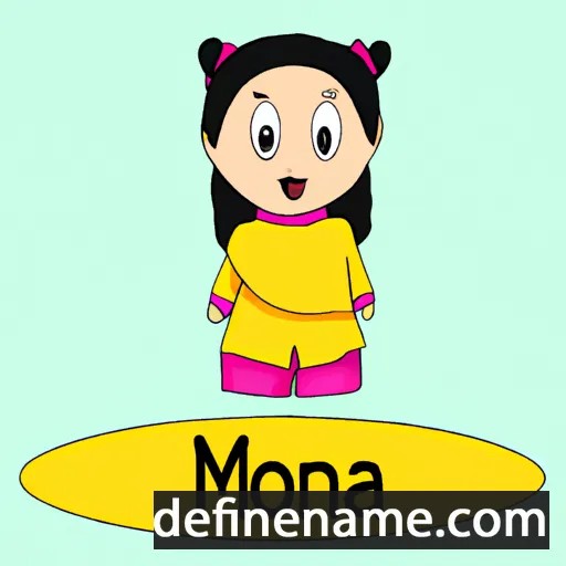 Momina cartoon