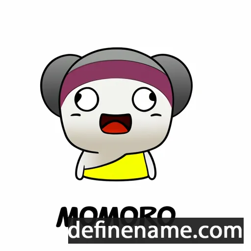 cartoon of the name Momohiro