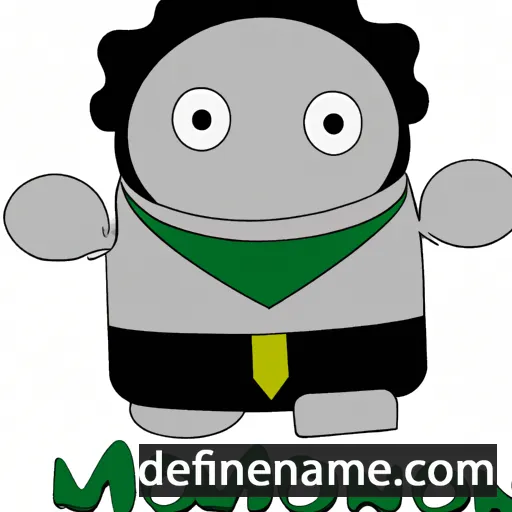 cartoon of the name Momojon