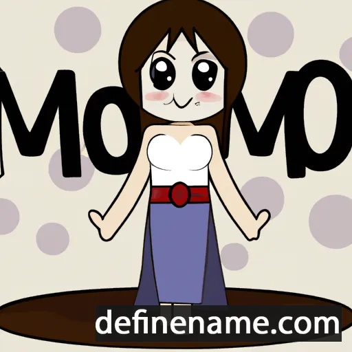 Momomi cartoon