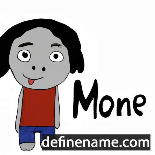 Momone cartoon