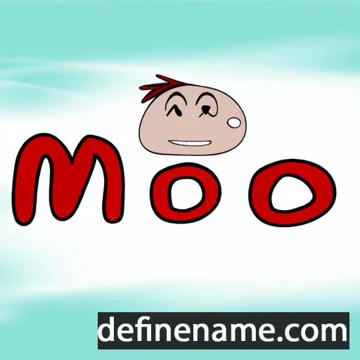 Momoo cartoon