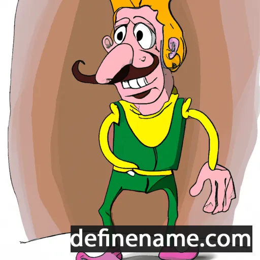 cartoon of the name Monaldus