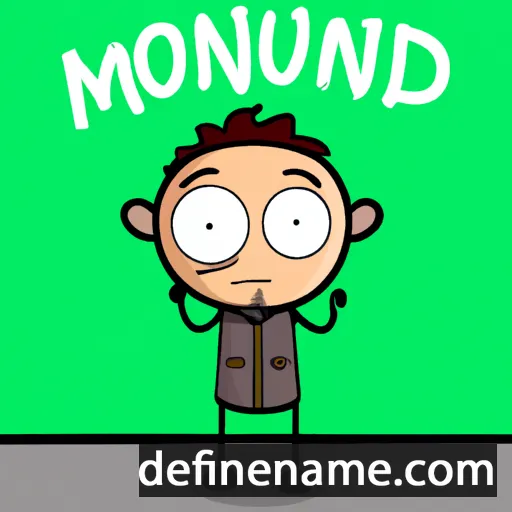 cartoon of the name Monaud