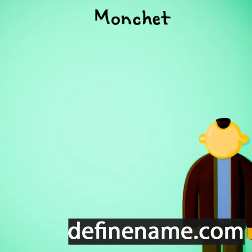 cartoon of the name Moncerath