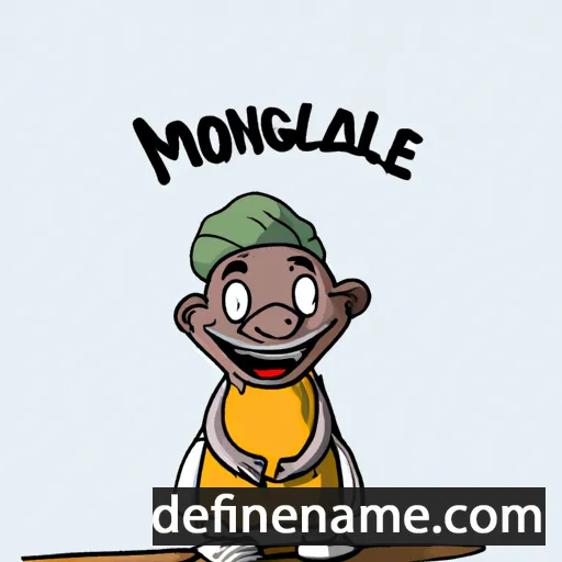 cartoon of the name Mongameli