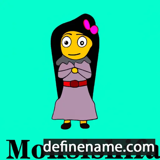 Monishita cartoon