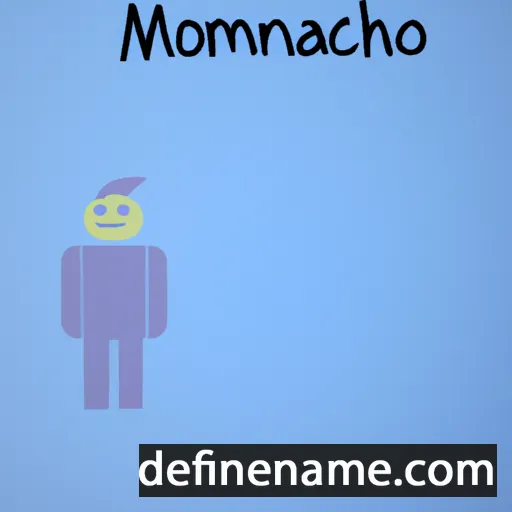 cartoon of the name Monomach