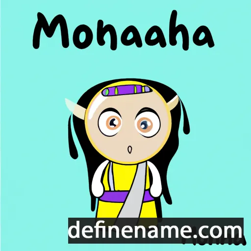 Monomah cartoon