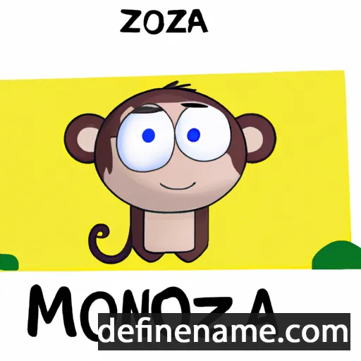 Monoza cartoon