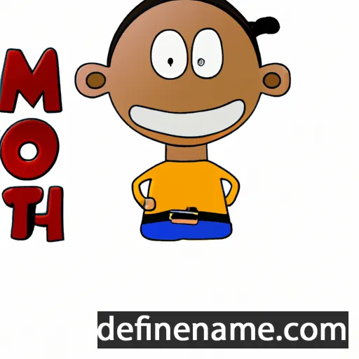 cartoon of the name Monta