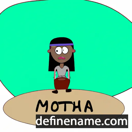 Montha cartoon