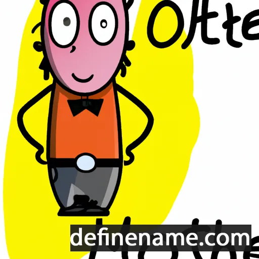 cartoon of the name Montie