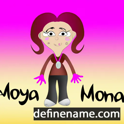 Monya cartoon