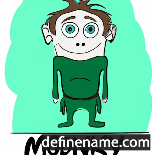 cartoon of the name Monyyak