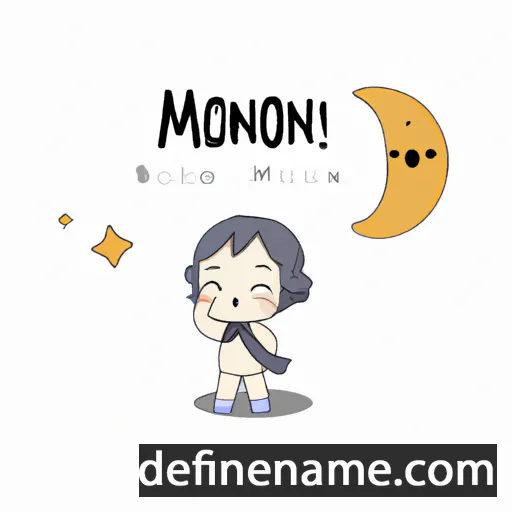 cartoon of the name Moon-byeol