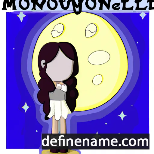 cartoon of the name Moonglow