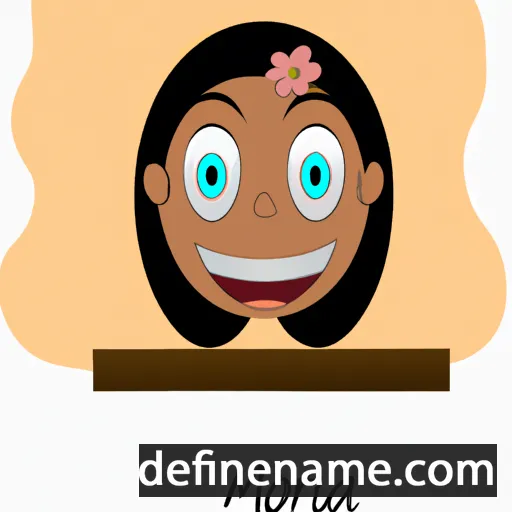 cartoon of the name Morana