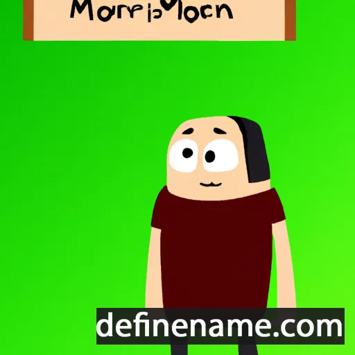 Morfran cartoon