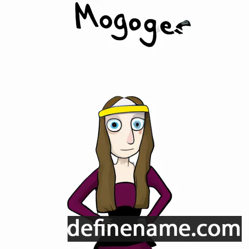 cartoon of the name Morgause