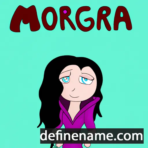 cartoon of the name Morgiana