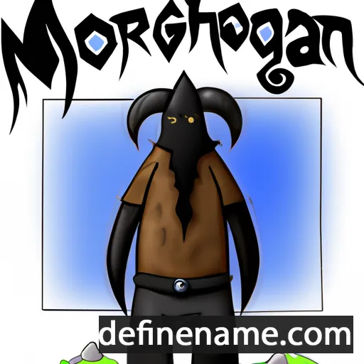 cartoon of the name Morgoth