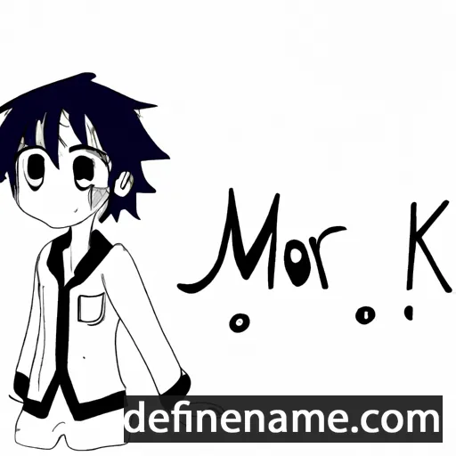 cartoon of the name Moriku