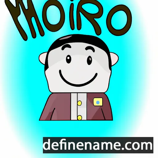 cartoon of the name Morino