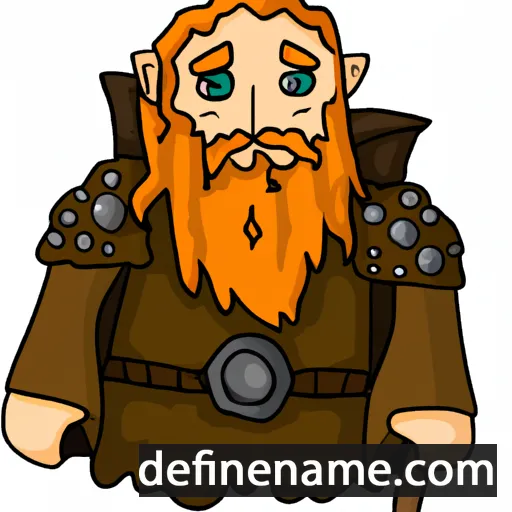 cartoon of the name Morið