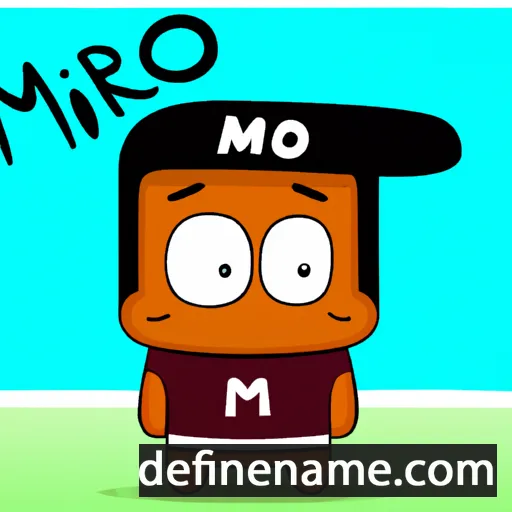 Morito cartoon