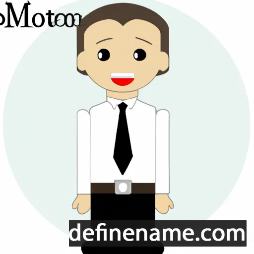 cartoon of the name Mormon