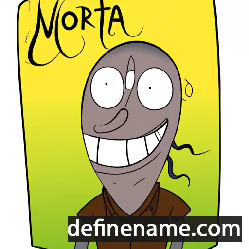 Morta cartoon