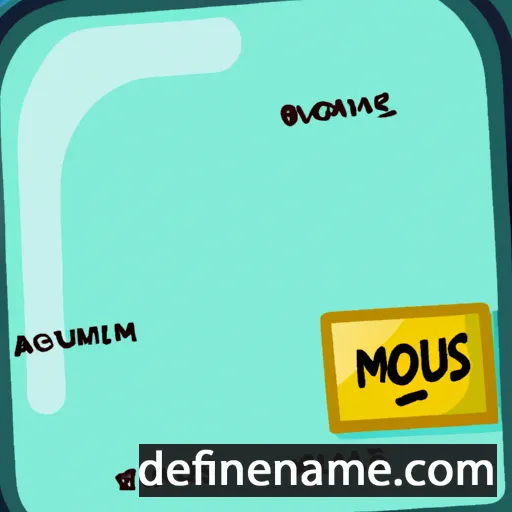 cartoon of the name Morus