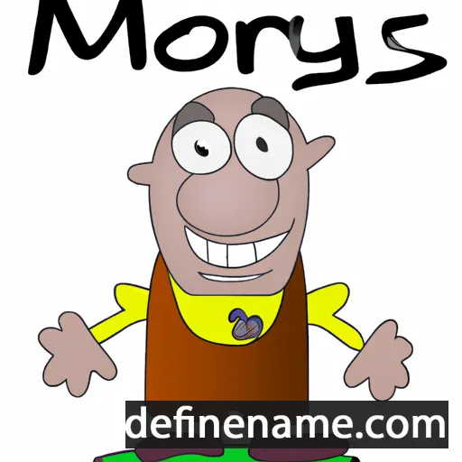 cartoon of the name Morys