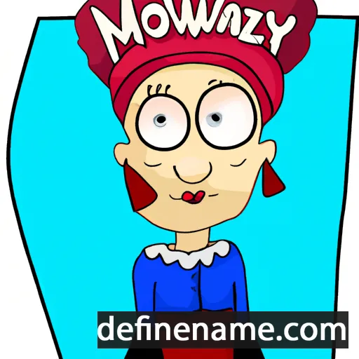 cartoon of the name Morzysława