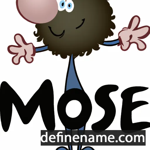 cartoon of the name Mossie