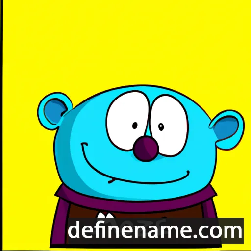 cartoon of the name Mosze