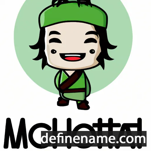 cartoon of the name Motoichi