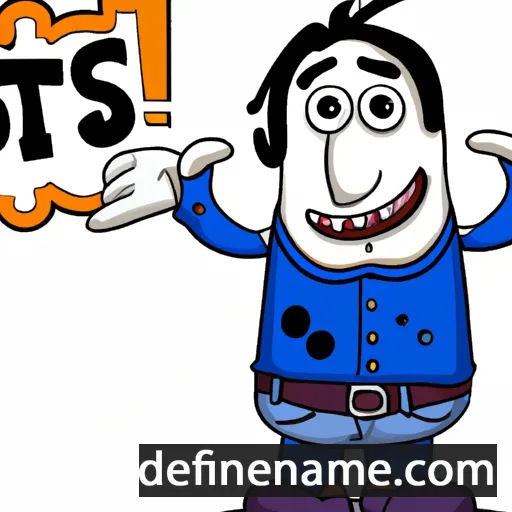 cartoon of the name Mots