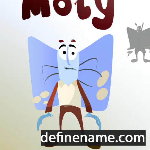 cartoon of the name Motyl