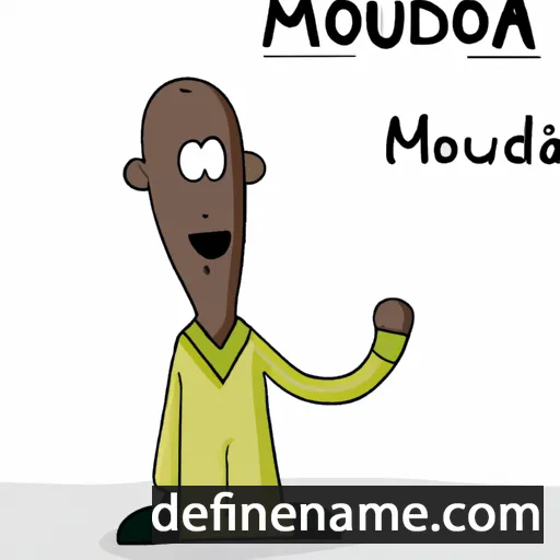 Mouhamadou cartoon