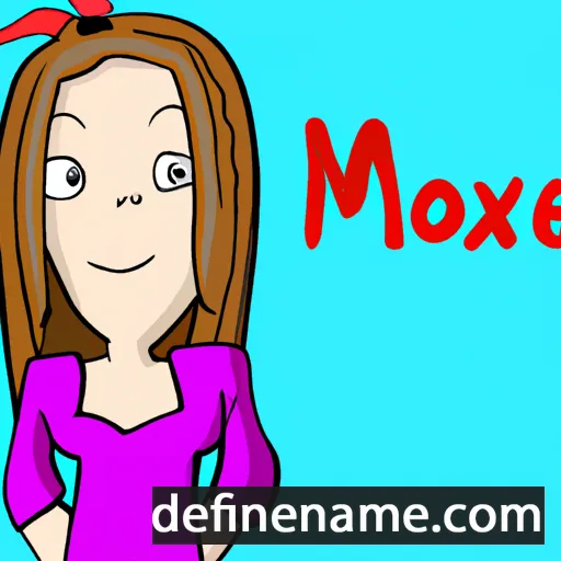 Moxie cartoon