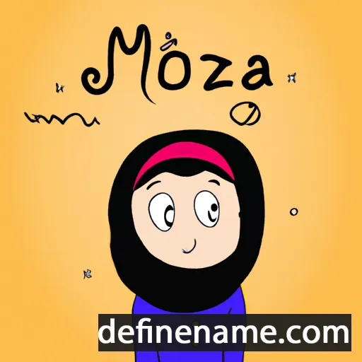 Moza cartoon