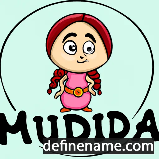 cartoon of the name Mriduna